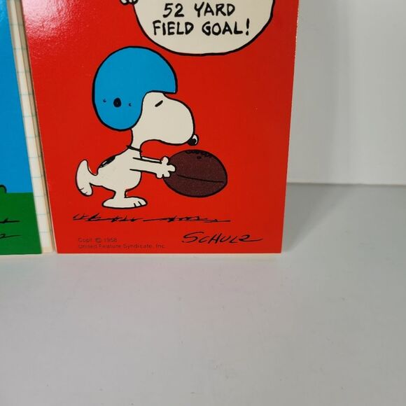 Vintage 50s and 60s Snoopy memo pad mini notebooks - Picture 2 of 5
